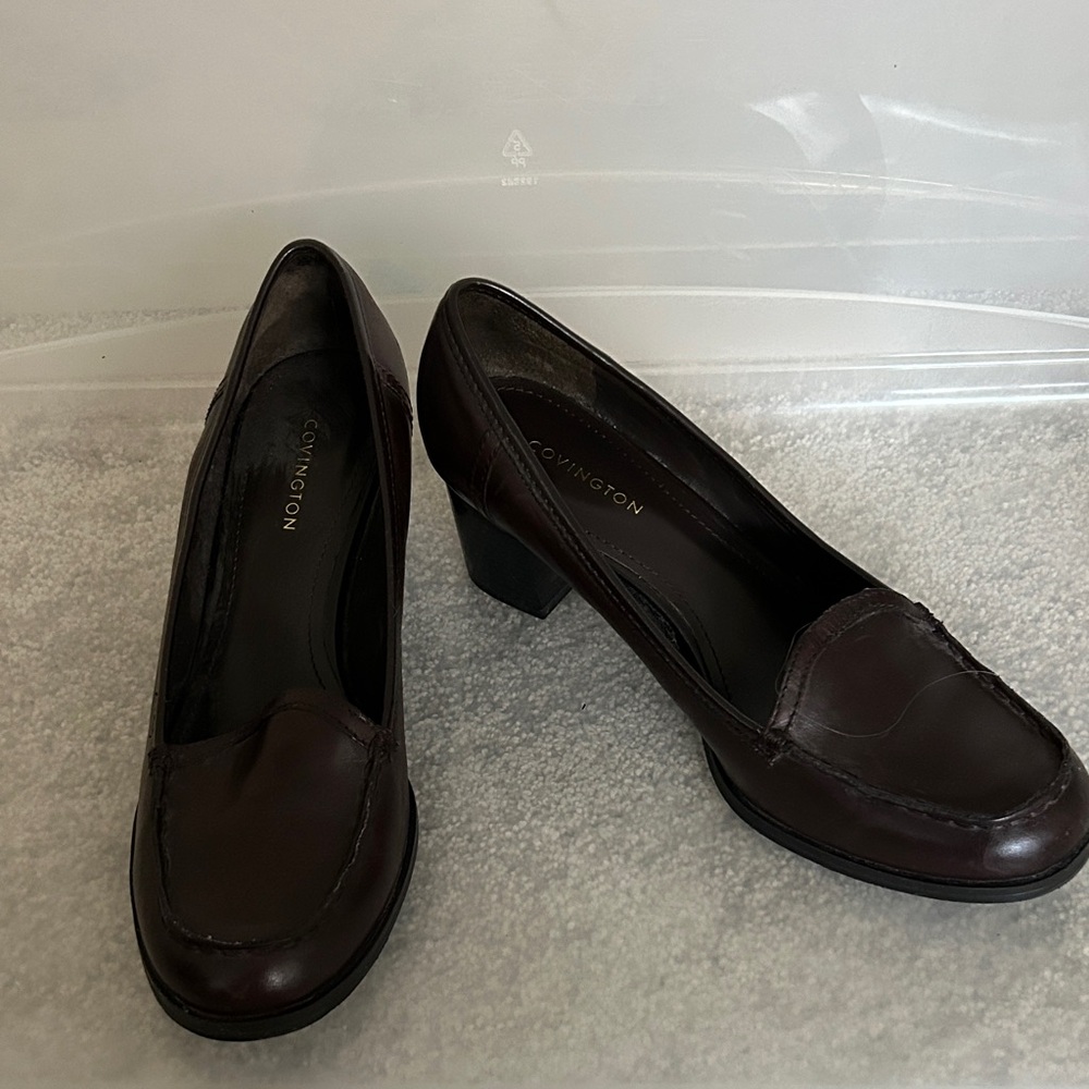Covington Women's Dark Brown Loafers